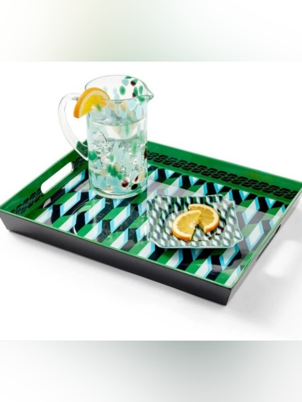 Diane von Furstenberg x Target Melamine Serving Tray with Handles DVF